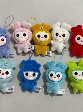 TWICE 快闪 LOVELY PLUSH M 朴志效豆豆眼 lovely自制