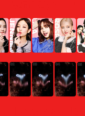 blackpink 奥利奥 ROSE JISOO小卡 jennie OREO photocard自制