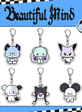 Xdinary Heroes快闪亚克力钥匙扣 玩偶挂件 包包小英雄周边自制