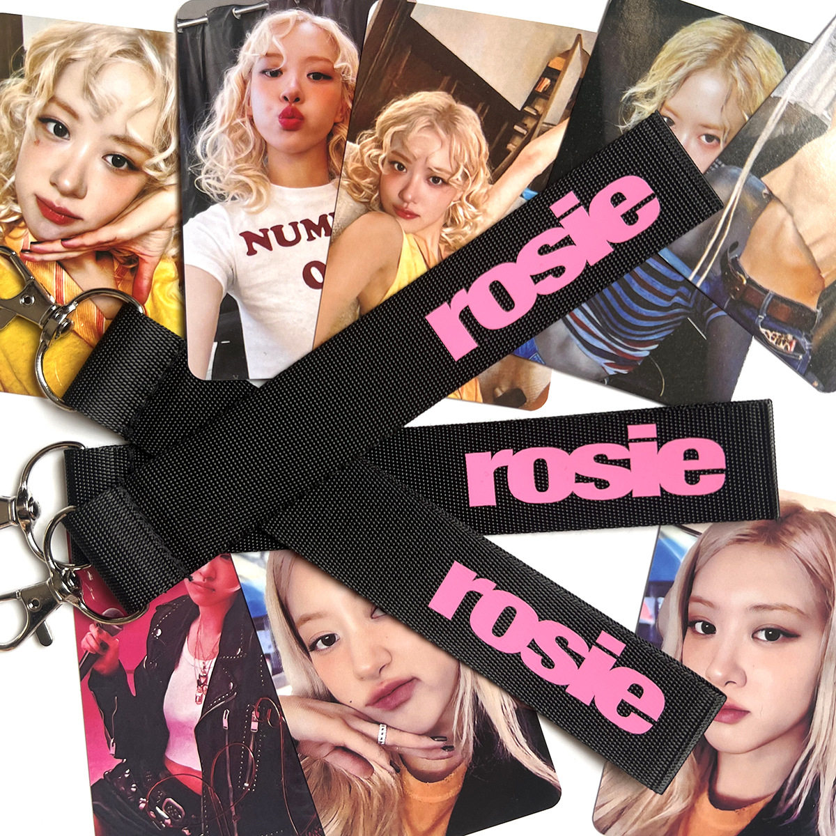 ROSIE周边手机绳 朴彩英ROSE SOLO2 钥匙扣挂件