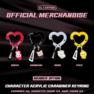 bp粉墨 三巡登山扣钥匙扣周边 Lisa jennie rose jisoo快闪自制