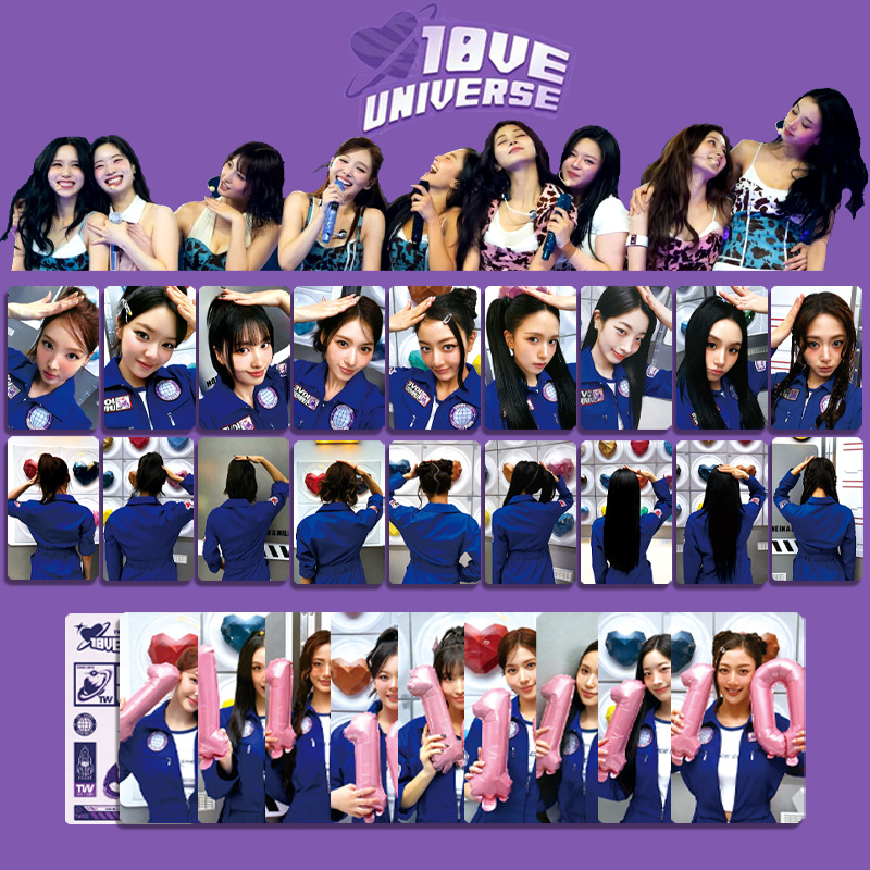 TWICE10周年快闪小卡