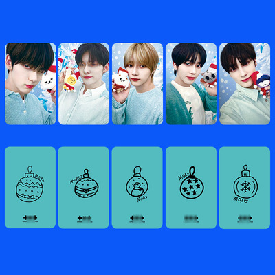 TXT歌谣大战SBS预录圣诞小卡崔秀彬SOOBIN TAEHYUN崔然竣BEOMGYU