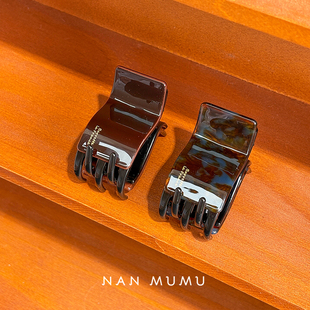 韩国新款 ins抓夹小号长齿鲨鱼夹晕染发量多高颅顶发抓女高马尾夹