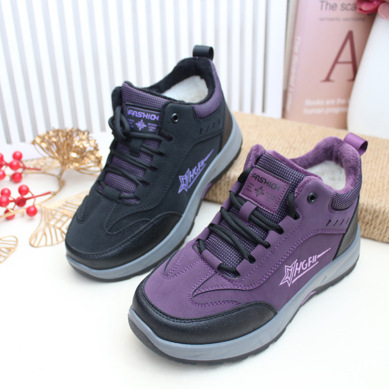 冬季加厚保暖女羊毛鞋女棉鞋老北京布鞋保暖户外高帮女大棉鞋系带,女鞋,棉鞋,淘宝优惠券,粉丝福利购,淘宝优惠卷