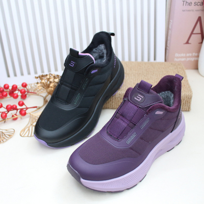 25年冬季加绒保暖女棉鞋加厚大棉