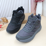 冬老北京布鞋男棉鞋高帮加厚保暖大棉鞋厚底轻软防滑加绒系带高帮