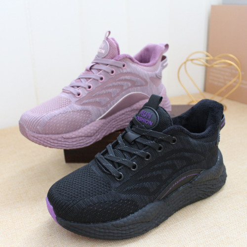 老北京休闲鞋厚底圆头运动鞋软底