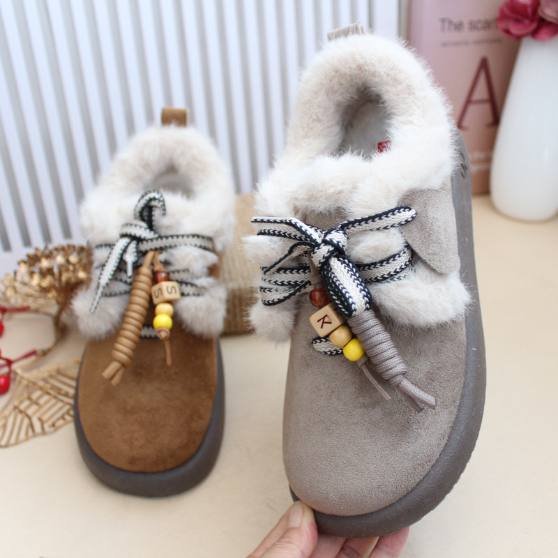 冬季老北京布鞋加绒保暖厚毛毛鞋女棉鞋时尚百搭软底豆豆鞋大棉鞋,女鞋,棉鞋,淘宝优惠券,粉丝福利购,淘宝优惠卷