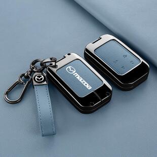 2024款 汽车金属包扣壳 马自达EZ6钥匙套ez6纯电增程专用智雅智尊版