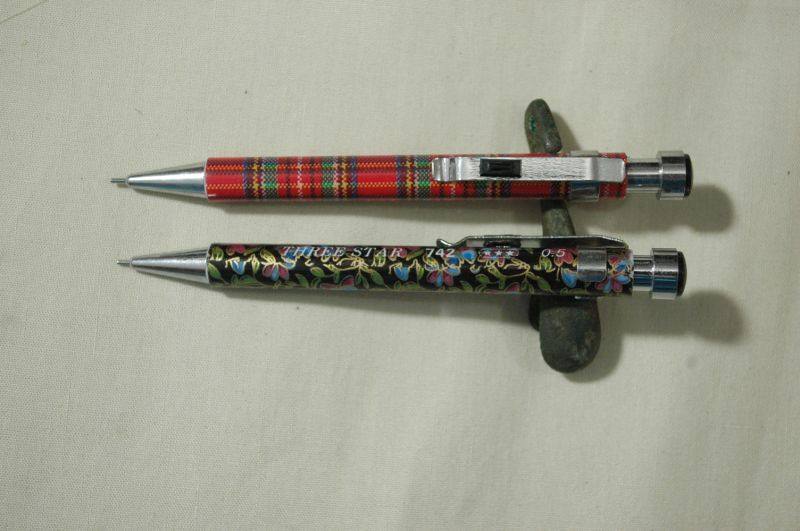 满50包邮三星742自动铅笔0.5自动笔库存全新实物拍摄怀旧经典笔