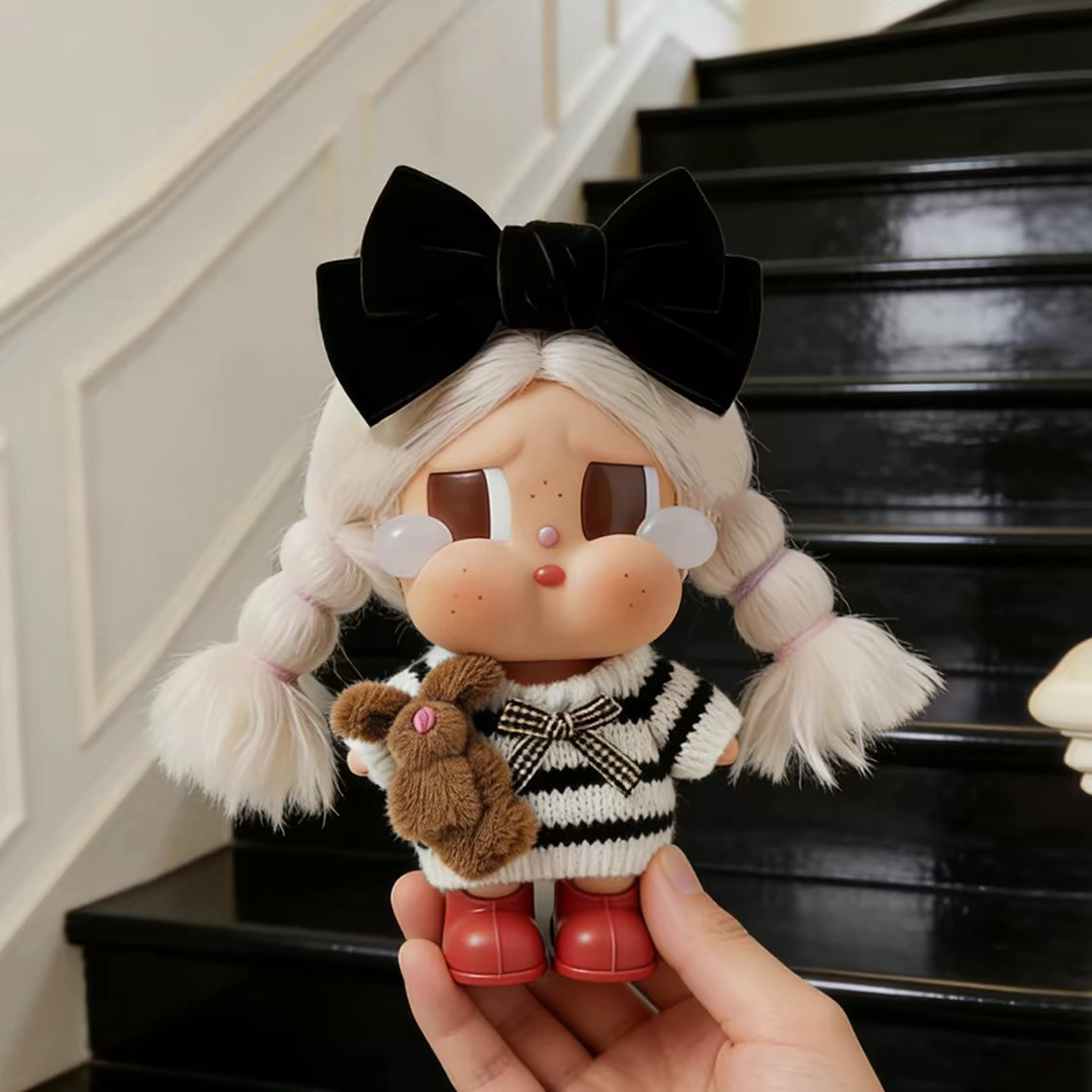 适用哭娃Crybaby vacation搪胶毛绒衣服娃衣套装秋冬毛衣裙子,模玩/动漫/周边/娃圈三坑/桌游,潮玩娃衣,淘宝优惠券,粉丝福利购,淘宝优惠卷