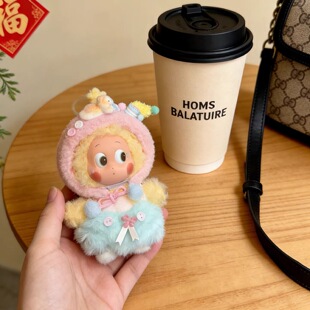 马力全开系列Dimoo通关马娃衣新年红毛衣套装秋冬氛围感新款衣服