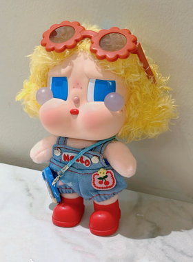 适用哭娃Crybaby vacation搪胶毛绒衣服娃衣套装连衣裙套装裙子