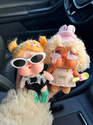 适用哭娃Crybaby vacation搪胶毛绒衣服娃衣连衣裙泳衣裙子