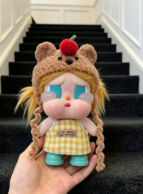 适用哭娃Crybaby vacation搪胶毛绒衣服娃衣套装连衣裙套装裙子
