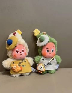 星星人4代mini美味时刻系列娃衣现烤小饼干毛绒挂件衣服着替配件