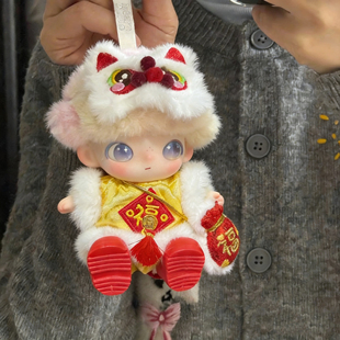 新年 dimoo新生日记娃衣新年毛衣套装头套毛衣套装陌生守护衣服