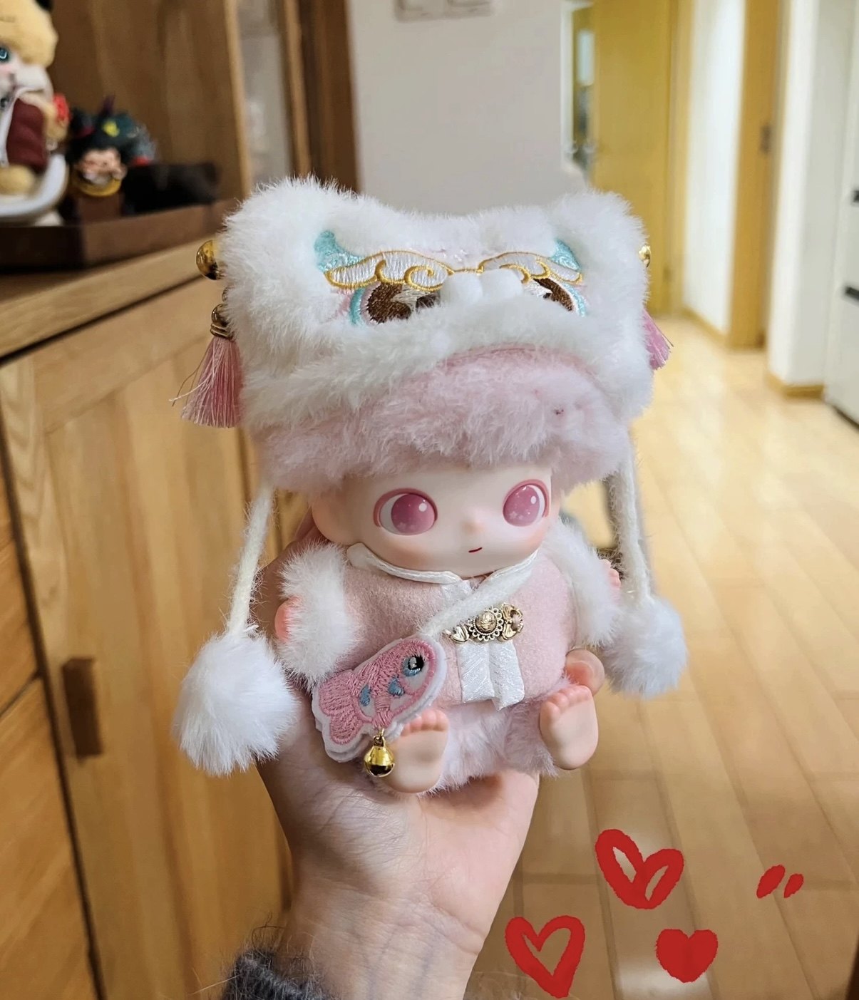 dimoo新年娃衣新品新生日记娃衣潮玩公仔狐尼克衣服替换装可爱,模玩/动漫/周边/娃圈三坑/桌游,潮玩娃衣,淘宝优惠券,粉丝福利购,淘宝优惠卷