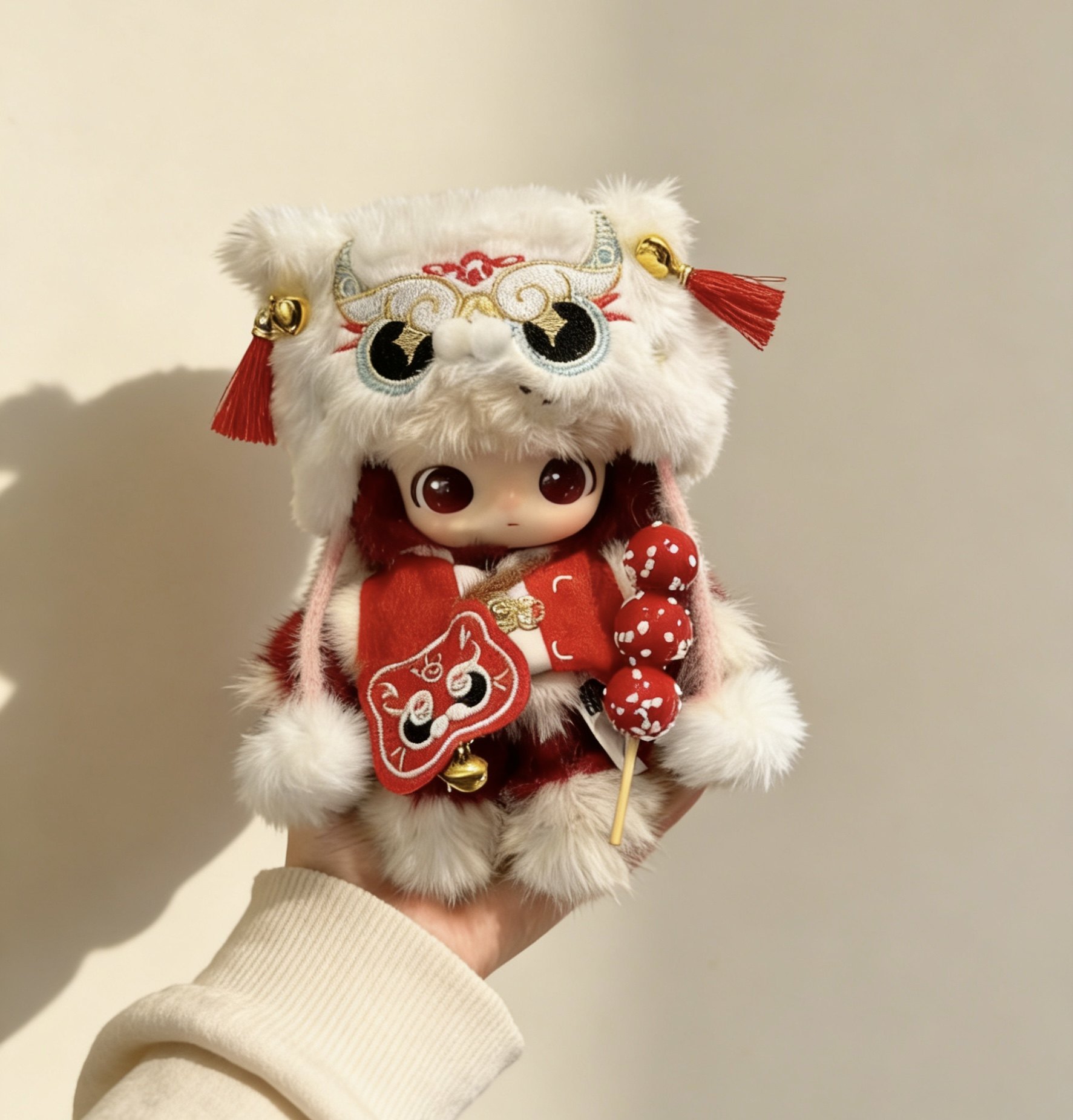 马力全开系列Dimoo通关马娃衣新年红毛衣套装秋冬氛围感新款衣服,模玩/动漫/周边/娃圈三坑/桌游,潮玩娃衣,淘宝优惠券,粉丝福利购,淘宝优惠卷