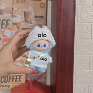 10cm拉布布4.0心底密码labubu四代娃衣mini迷你衣服新款原创可穿