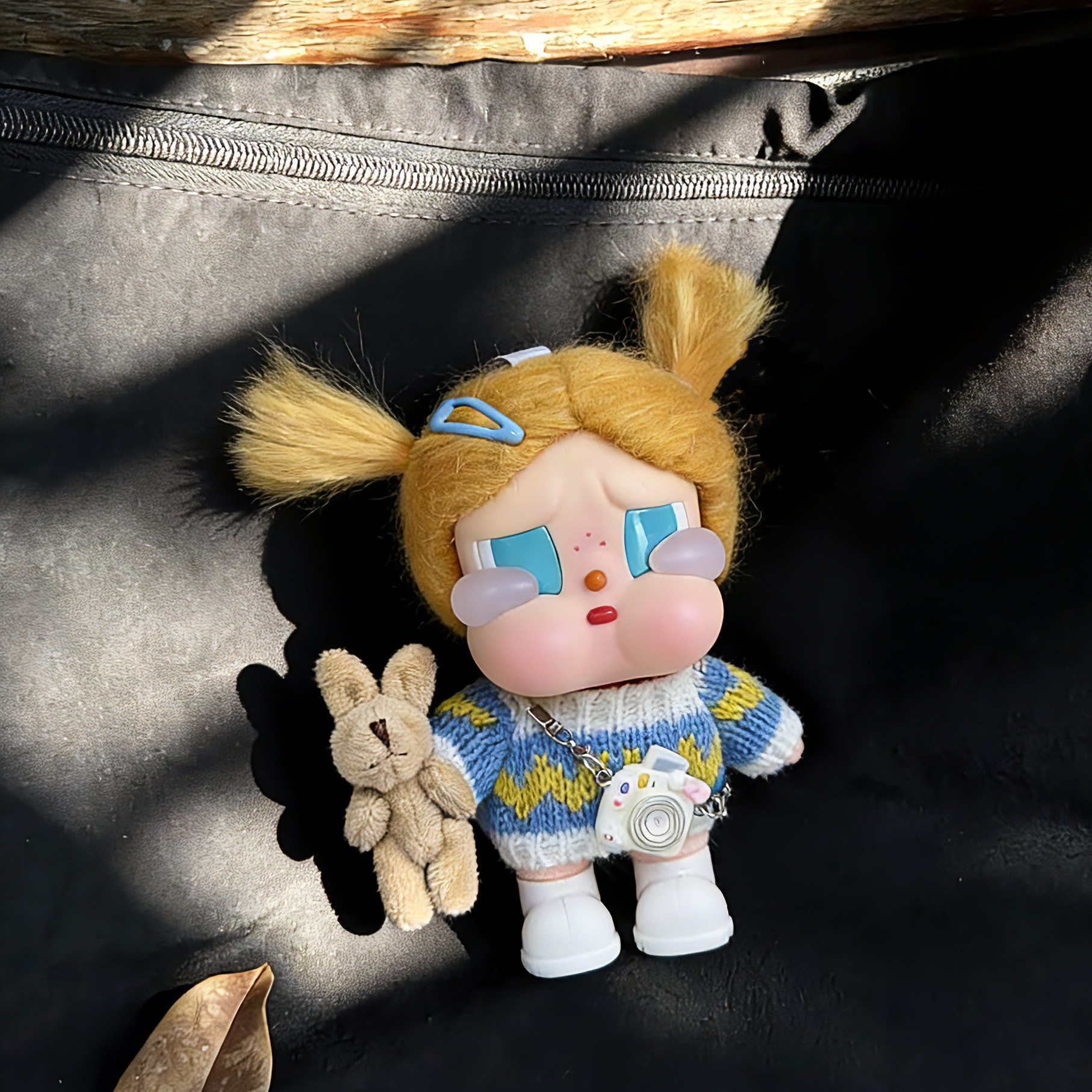 哭娃Crybaby vacation搪胶毛绒衣服娃衣套装秋冬毛衣裙子,模玩/动漫/周边/娃圈三坑/桌游,潮玩娃衣,淘宝优惠券,粉丝福利购,淘宝优惠卷