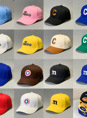 小童帽子春夏季儿童鸭舌帽宝宝薄款棒球帽男女童卡通防晒遮阳帽潮