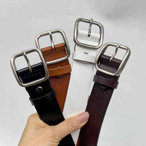 皮带男潮2025新款年轻人流行牛皮宽腰带韩版百搭休闲裤带男女同款