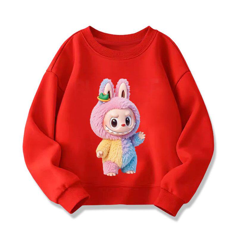 NASA联名2025年童装圆领儿童卫衣春秋款男童女童卡通可爱上衣服潮