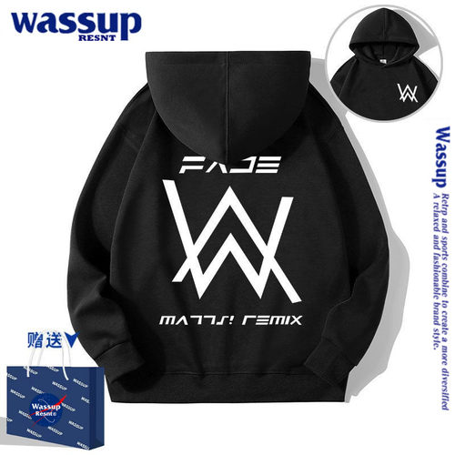 WASSUP嘉豪舞团同款战衣服连帽卫衣秋冬儿童艾伦沃克Alan Walker