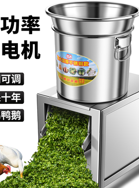 电动碎菜机家用饲料粉碎机小型家用猪草切碎机切菜机碎草机绞菜机