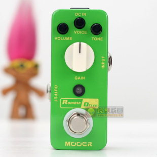 Mooer Rumble Drive 锐利乐器 魔耳 过载效果器