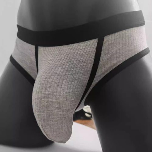 男士内裤三角裤囊袋低腰透气