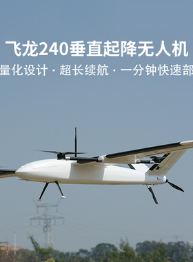 Loong240垂直起降固定翼Vtol 航测无人机 复合翼飞行器测绘巡检