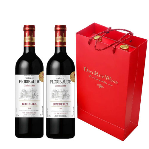 干红葡萄酒法国进口红酒正品