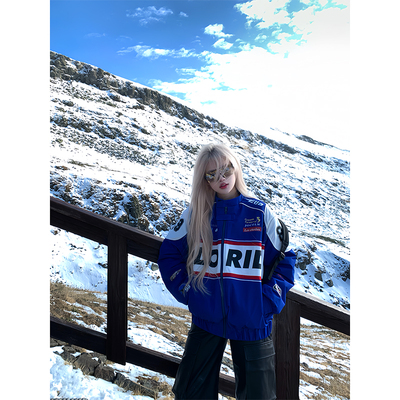 Thas9i九亿魔术贴保暖机车棉服