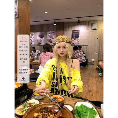 Thas9i长袖宽松显瘦秋季上衣美式