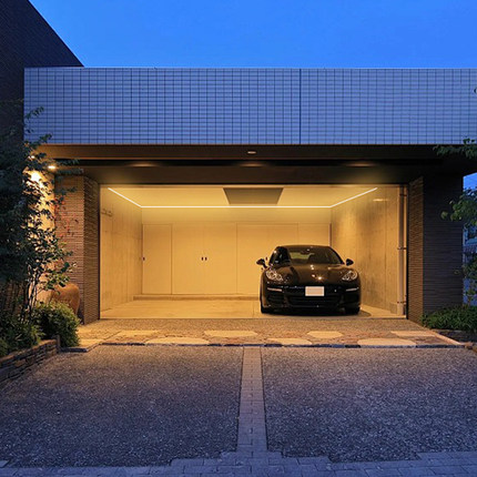 雷达感应灯带led灯条地下车库自动亮灯高亮免安装220V插电庭院灯