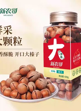 新农哥大颗粒榛子420g1ss