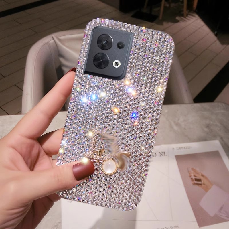 oppoReno11满钻手机壳奢华新款