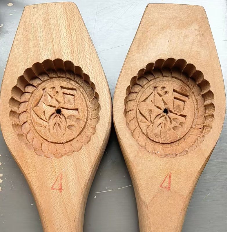 包邮中秋传统月饼模具富贵牡丹