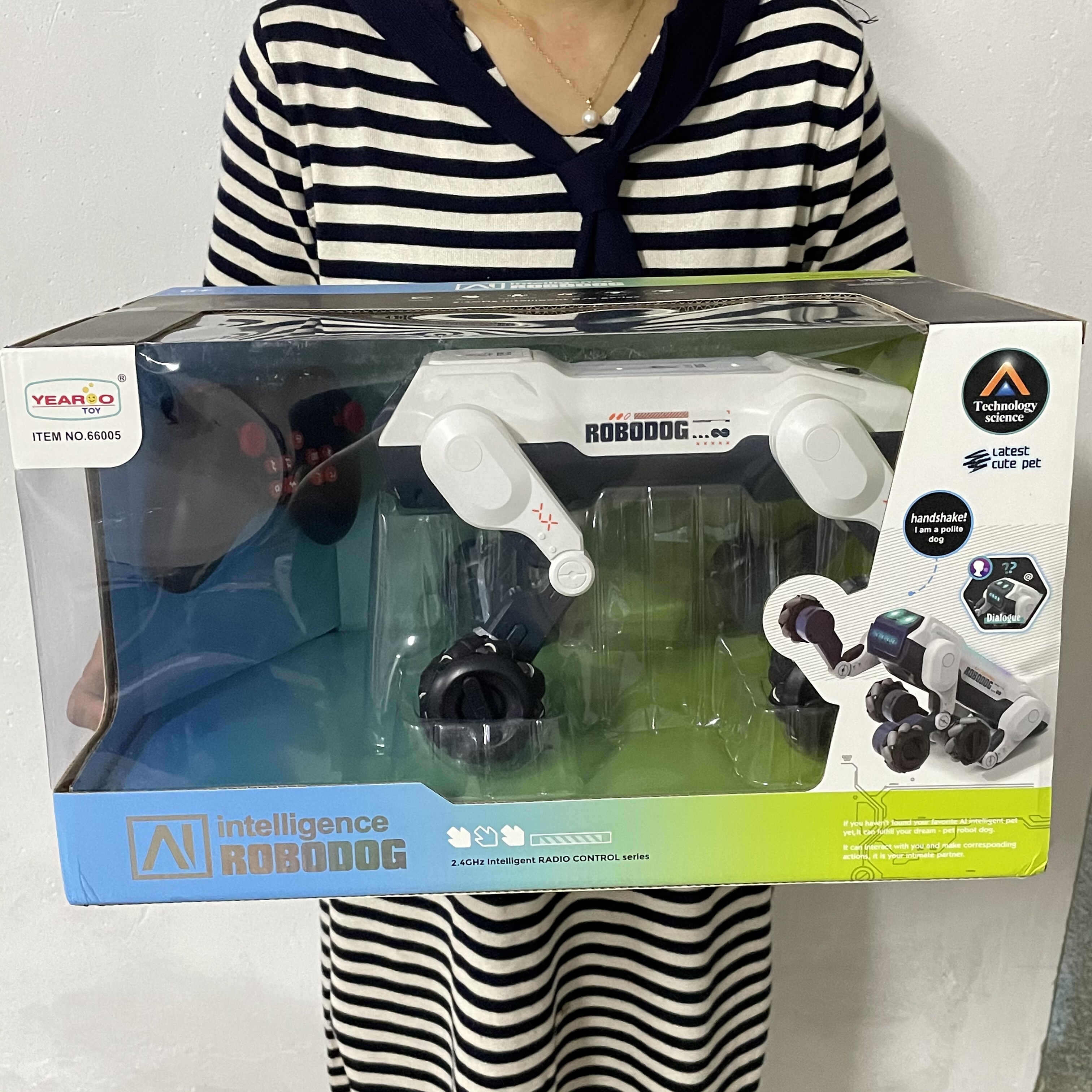 2025款AI人工编程智能遥控机器狗