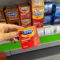 【国内现货秒发】durex泰国正品byt巧克力味草莓味tt