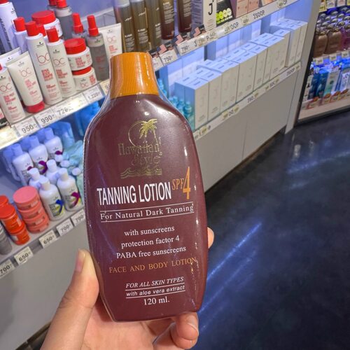 在途泰国本土Hawaiian Style美黑油 古铜色椰子美黑油助黑spf4