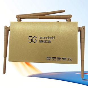 无线网络点歌机顶盒4k电视盒子无需会员家庭蓝牙盒子 2025新款