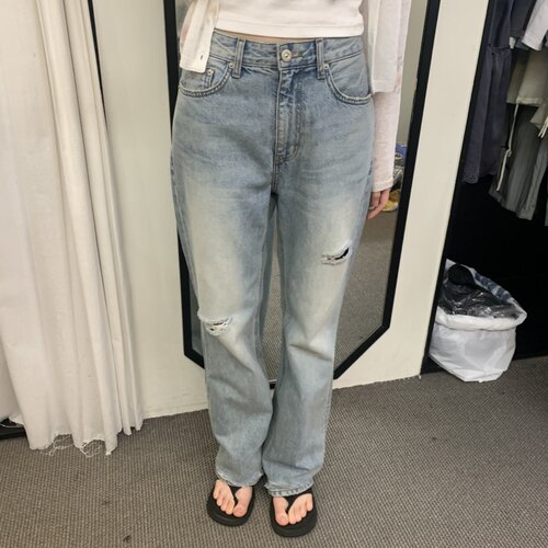 MORETHANYESTERDAY简约牛仔裤