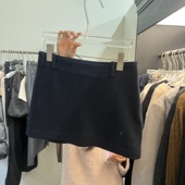 韩国东大门代购 MORE THAN 闪闪家 YESTERDAY冬款 羊毛短裙