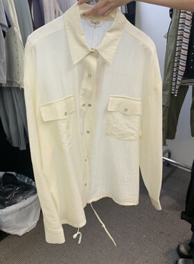 MORETHANYESTERDAY薄款衬衫