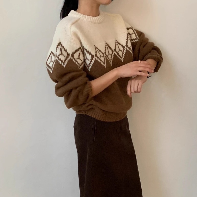 REGULARLY/PLACOR羊毛80%费尔岛