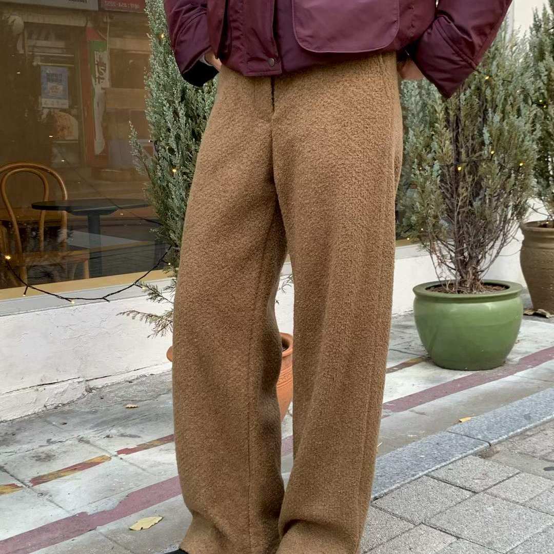 TOOGOOD羊毛呢50%气质冬款西装裤